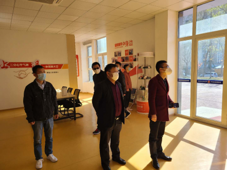 广安爱多贺洪燕一行光临w66利来软件